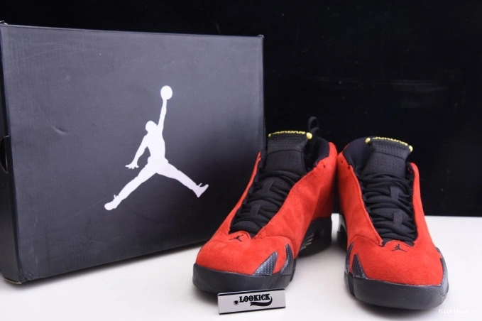 Kicktheory 14 Air 654459-670 Retro Jordan Red Challenge 0813